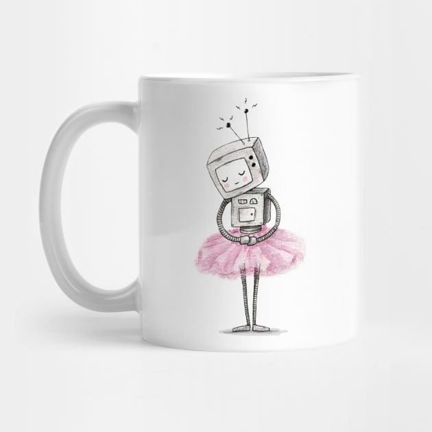 Ballerina robot by agrapedesign